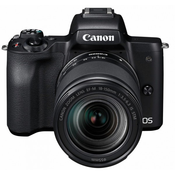 DC Canon EOS M50 Black + EF-M18-150 IS STM Kit