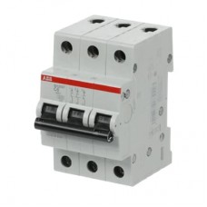 ABB Автоматический выключатель 3P 6А, curba C, 3kA