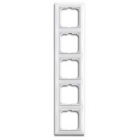Рамка 5-поста горизонт/вертик. белая Basic-55